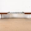 Baker Furniture Stately Homes Chippendale Burled Walnut Extension Dining Table, Newly Refinished - Image 6