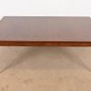 Baker Furniture Stately Homes Chippendale Burled Walnut Extension Dining Table, Newly Refinished - Image 7