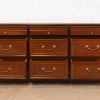 Ethan Allen French Louis Philippe Cherry Wood Nine-Drawer Dresser or Credenza - Image 5