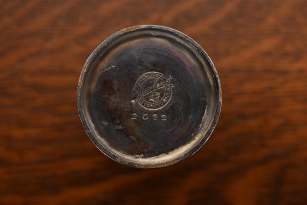 Silver Crest Arts & Crafts Sterling Silver on Bronze Vase - Image 9