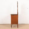 Baker Furniture Style Antique French Regency Louis XVI Carved Mahogany Vanity Dresser With Mirror, Circa 1920s - Image 10