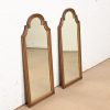 Henredon French Regency Louis XVI Carved Walnut and Gold Gilt Tall Wall Mirrors, Circa 1960s - Image 3
