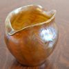 Loetz Art Nouveau Phenomenon Gre Crete Iridescent Art Glass Vase - Image 4