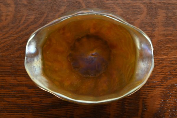 Loetz Art Nouveau Phenomenon Gre Crete Iridescent Art Glass Vase - Image 5