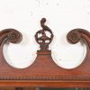 Baker Furniture Style Georgian Carved Mahogany Framed Wall Mirror, Circa 1940s - Image 5