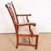 Baker Furniture Style Georgian Carved Mahogany Dining Chairs, Set of Six - Image 11
