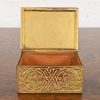 Tiffany Studios New York Zodiac Pattern Bronze Doré Box - Image 6
