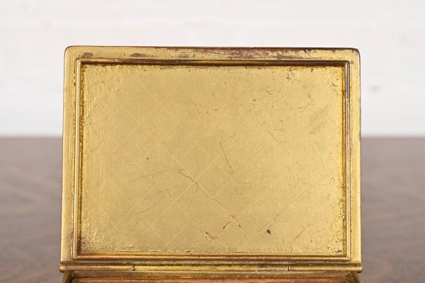 Tiffany Studios New York Zodiac Pattern Bronze Doré Box - Image 8
