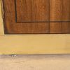 Mastercraft Mid-Century Hollywood Regency Campaign Walnut and Brass Nightstands, Pair - Image 7