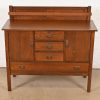 L. & J. G. Stickley Antique Mission Oak Arts & Crafts Sideboard, Newly Refinished - Image 2