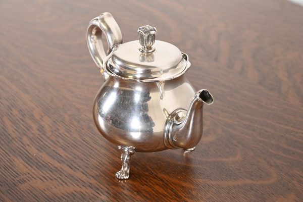Tiffany & Co. Antique Victorian Sterling Silver Tea Pot - Image 3