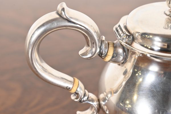Tiffany & Co. Antique Victorian Sterling Silver Tea Pot - Image 6