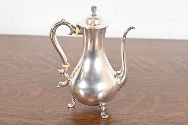 Tiffany & Co. Antique Victorian Sterling Silver Tea Kettle or Coffee Pot - Image 2