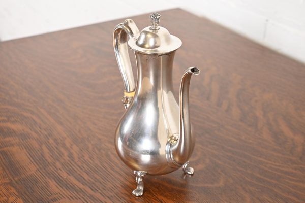 Tiffany & Co. Antique Victorian Sterling Silver Tea Kettle or Coffee Pot - Image 3