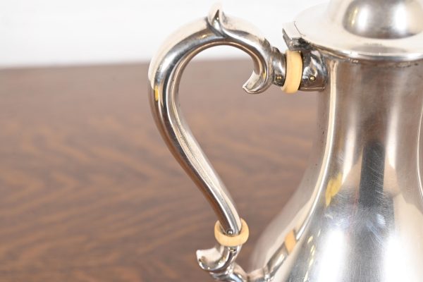 Tiffany & Co. Antique Victorian Sterling Silver Tea Kettle or Coffee Pot - Image 7