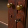 R. J. Horner Style American Empire Carved Oak Glass Front Triple Bookcase Cabinet, Circa 1890 - Image 6