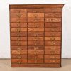 Antique Arts & Crafts 36-Drawer File Cabinet, Circa 1900 - Image 2