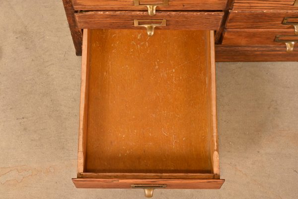 Antique Arts & Crafts 36-Drawer File Cabinet, Circa 1900 - Image 6