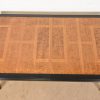 Raymond Sobota for Century Furniture Hollywood Regency Chinoiserie Burl Wood and Black Lacquer Extension Dining Table, Refinished - Image 9