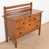 Gustav Stickley Antique Mission Oak Arts & Crafts Strap Hinge Sideboard, Circa 1910 - Image 4