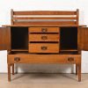 Gustav Stickley Antique Mission Oak Arts & Crafts Strap Hinge Sideboard, Circa 1910 - Image 5