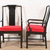 Raymond Sobota for Century Furniture Hollywood Regency Chinoiserie Black Lacquered Dining Chairs, Set of Ten - Image 10