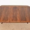 Drexel Heritage Georgian Banded Flame Mahogany Double Pedestal Extension Dining Table, Newly Refinished - Image 5