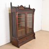 Herter Brothers Style Antique Eastlake Victorian Carved Walnut Bookcase, Circa 1880s - Image 4