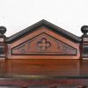 Herter Brothers Style Antique Eastlake Victorian Carved Walnut Bookcase, Circa 1880s - Image 6
