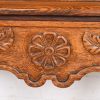English Jacobean Carved Oak Bookcase or Bar Cabinet by Irwin, Circa 1920s - Image 9
