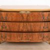 Romweber French Provincial Louis XV Flame Mahogany and Parcel Painted Dresser, Circa 1920s - Image 5