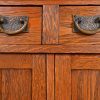 Stickley Brothers Style Antique Mission Oak Arts & Crafts Sideboard or Bar Cabinet, Circa 1900 - Image 6