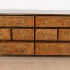 Baker Furniture Georgian Burled Walnut Dresser or Chest of Drawers - Image 5