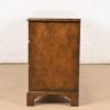 Baker Furniture Georgian Burled Walnut Dresser or Chest of Drawers - Image 9