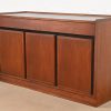 Merton Gershun for Dillingham Mid-Century Modern Walnut Sideboard or Bar Cabinet, 1960s