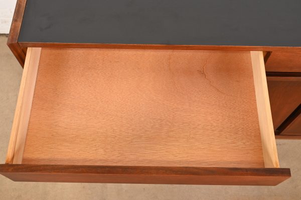 Merton Gershun for Dillingham Mid-Century Modern Walnut Sideboard or Bar Cabinet, 1960s - Image 6