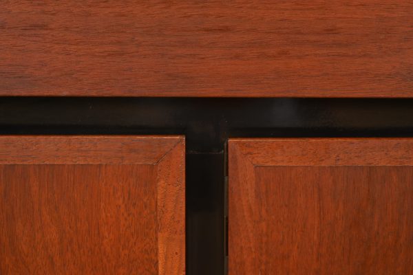 Merton Gershun for Dillingham Mid-Century Modern Walnut Sideboard or Bar Cabinet, 1960s - Image 7