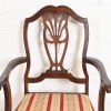 Berkey & Gay Style Antique Georgian Carved Walnut Dining Chairs, Circa 1920s - Image 6
