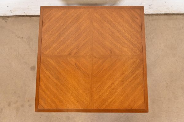 Imperial Furniture Mid-Century Modern Sculpted Walnut Two-Tier Coffee Table, Circa 1960s - Image 5