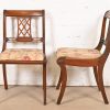 Kindel Furniture Style Regency Carved Mahogany Dining Chairs, Set of Six - Image 6