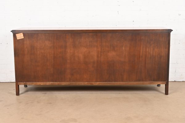 Kindel Furniture French Provincial Louis XV Solid Cherry Wood Sideboard or Bar Cabinet - Image 10