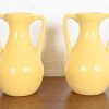 Roseville Pottery Arts & Crafts Large Yellow Glazed Handled Art Pottery Jug or Vase, 1930s - Image 11