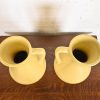 Roseville Pottery Arts & Crafts Large Yellow Glazed Handled Art Pottery Jugs or Vases, 1930s - Image 5