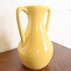 Roseville Pottery Arts & Crafts Large Yellow Glazed Handled Art Pottery Jug or Vase, 1930s - Image 4