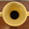 Roseville Pottery Arts & Crafts Large Yellow Glazed Handled Art Pottery Jug or Vase, 1930s - Image 5