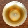 Louis Comfort Tiffany Favrile Iridescent Art Glass Footed Bowl or Compote Dish - Image 3