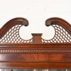 Stickley Georgian Flame Mahogany Lighted Breakfront Bookcase Cabinet - Image 8
