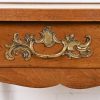 Bodart French Provincial Louis XV Cherry Wood Leather Top Writing Desk, Circa 1960s - Image 7
