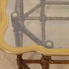 Baker Furniture Hollywood Regency Chinoiserie Faux Bamboo, Brass, and Glass Cocktail Table - Image 8