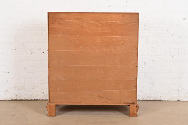 Ethan Allen Early American Solid Maple and Birch Drop Front Secretary Desk - Image 11